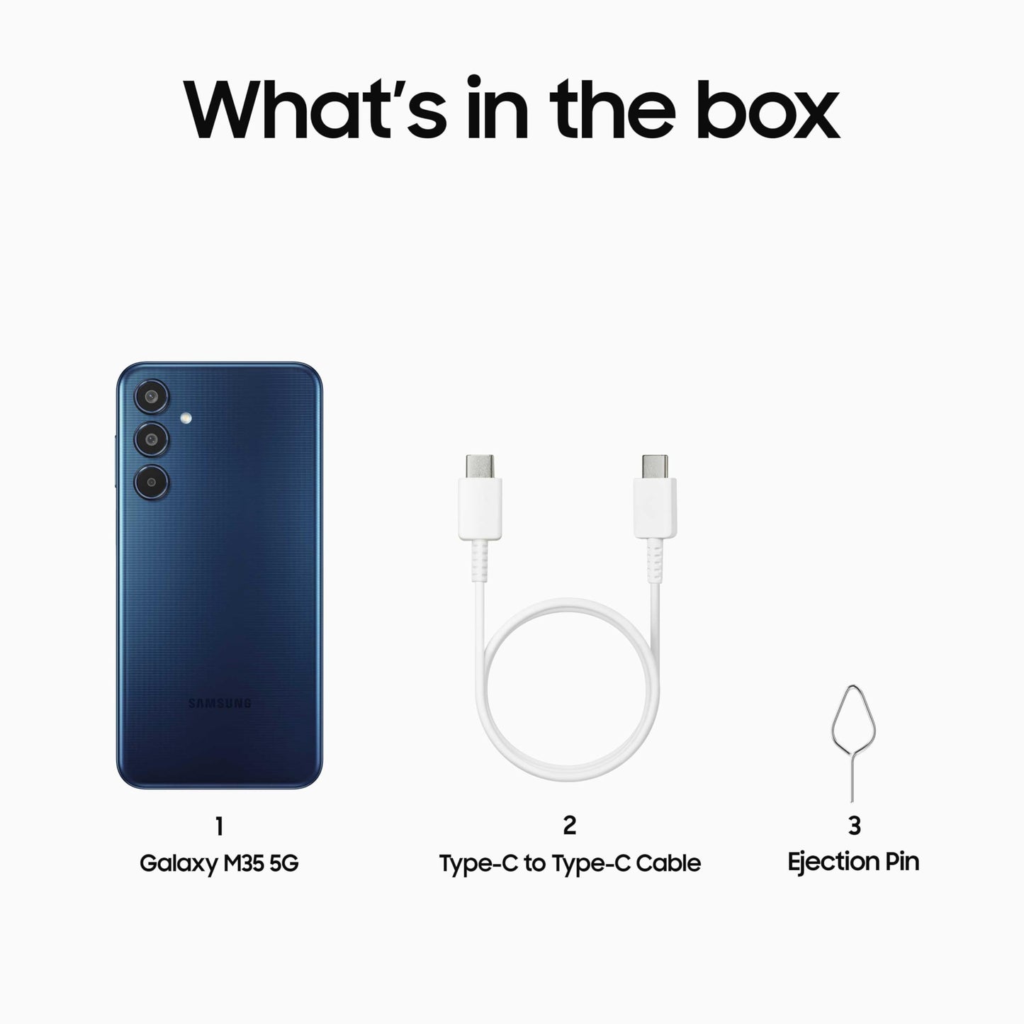 Samsung Galaxy M35 5G (Thunder Grey,6GB RAM,128GB Storage)| Corning Gorilla Glass Victus+| AnTuTu Score 595K+ | Vapour Cooling Chamber | 6000mAh Battery | 120Hz Super AMOLED Display| Without Charger