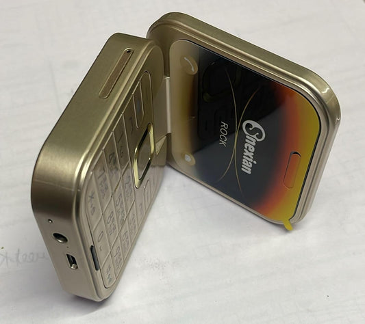 Flip Fold Dual Sim Mobile with Torch, Lithium Polymer Battery, 1.8 Screen Size, Bluetooth, 2 GB Ram