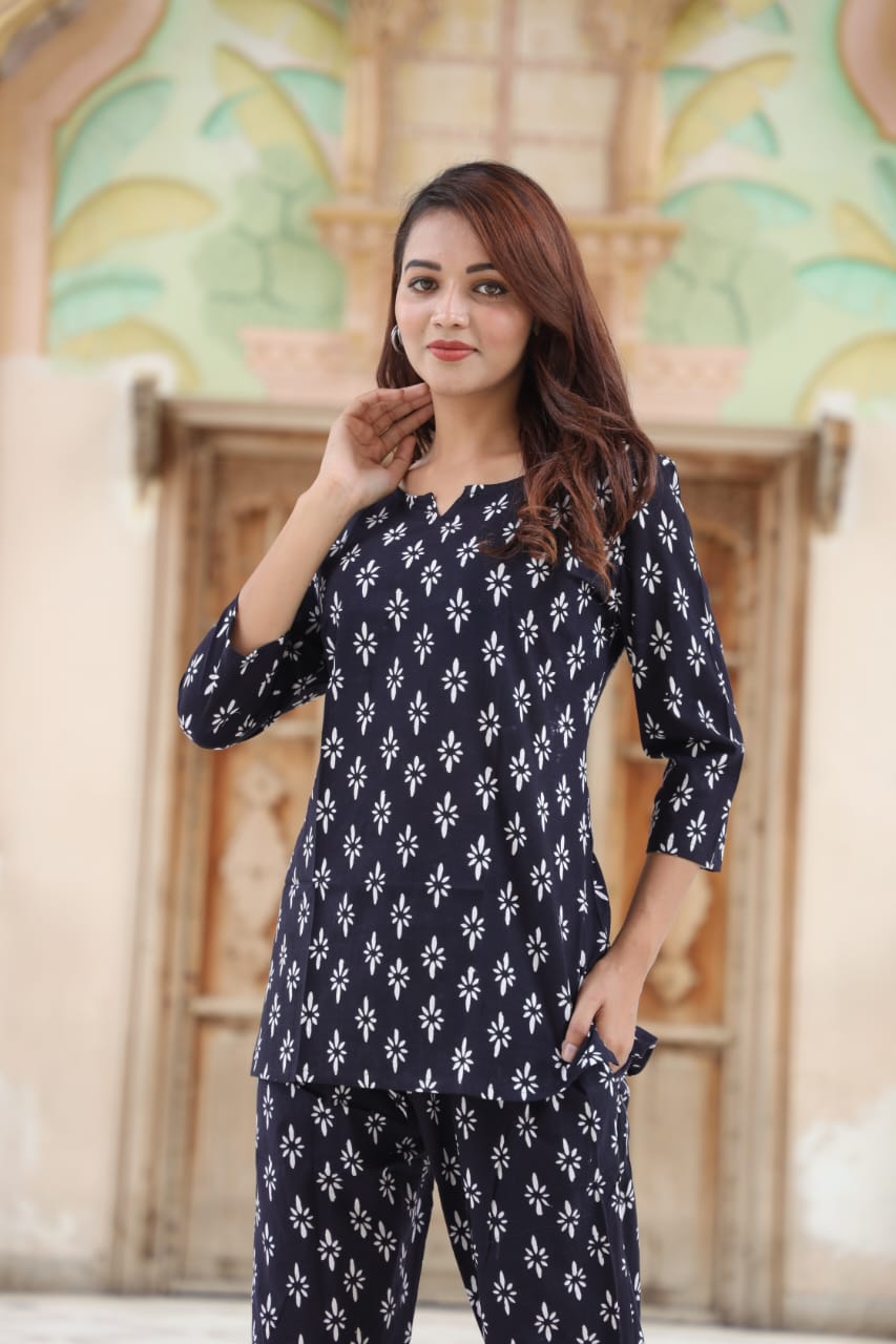 Pure Cotton Night Suit