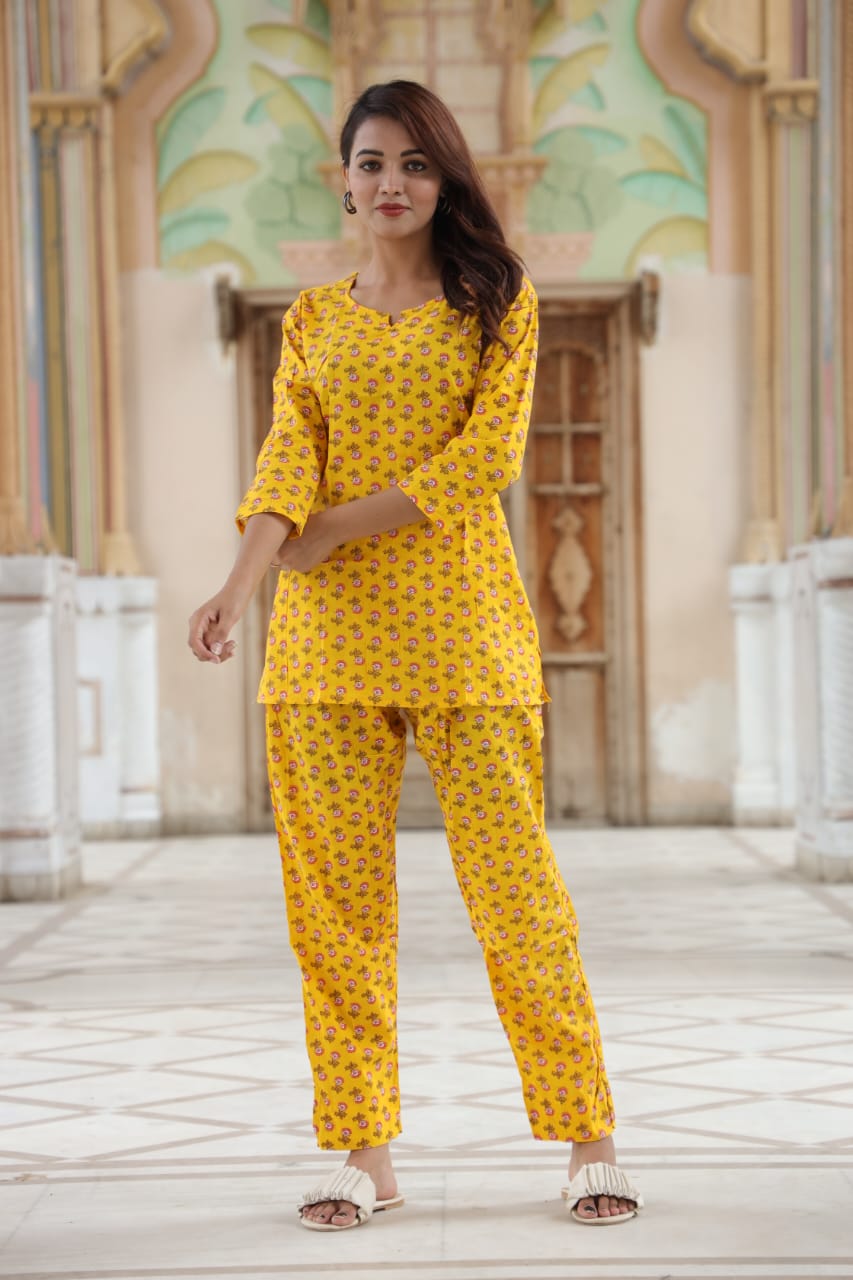 Pure Cotton Night Suit