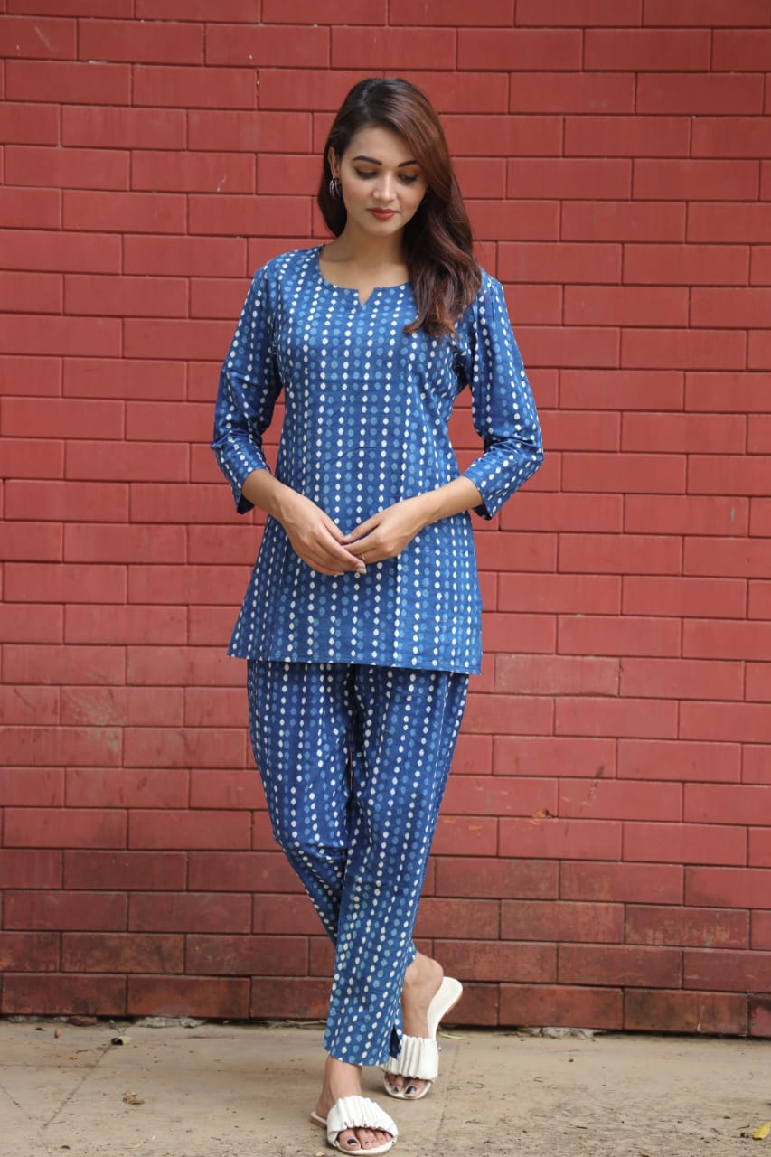 Pure Cotton Night Suit
