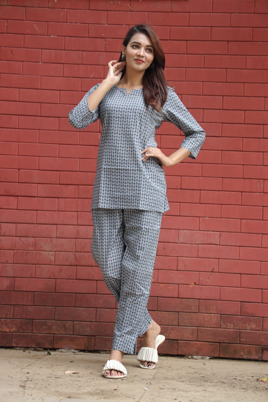 Pure Cotton Night Suit