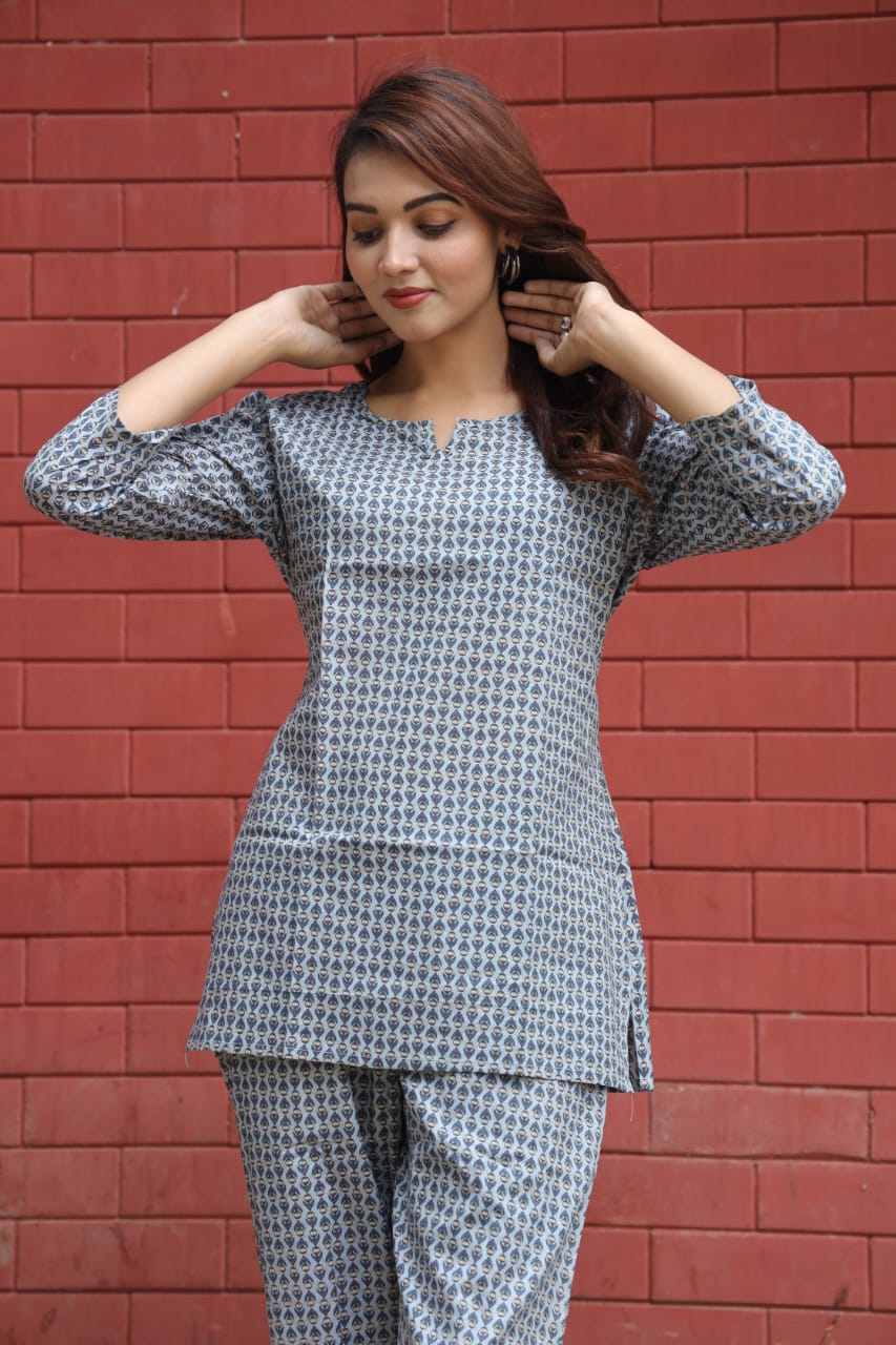 Pure Cotton Night Suit