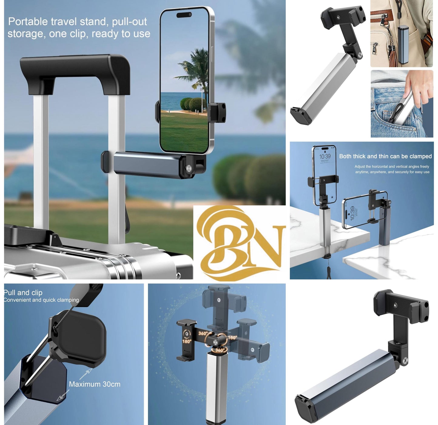 Ultimate Travel Phone Stand Hands Free Convenience Anywhere