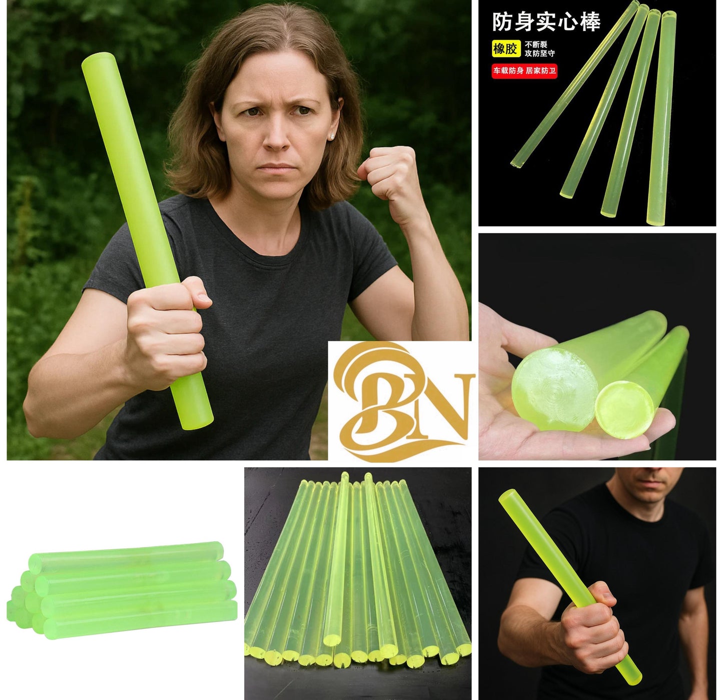 1 Pc Self-Defense Nylon Rod Stick Perfect for Self-defense and personal protection