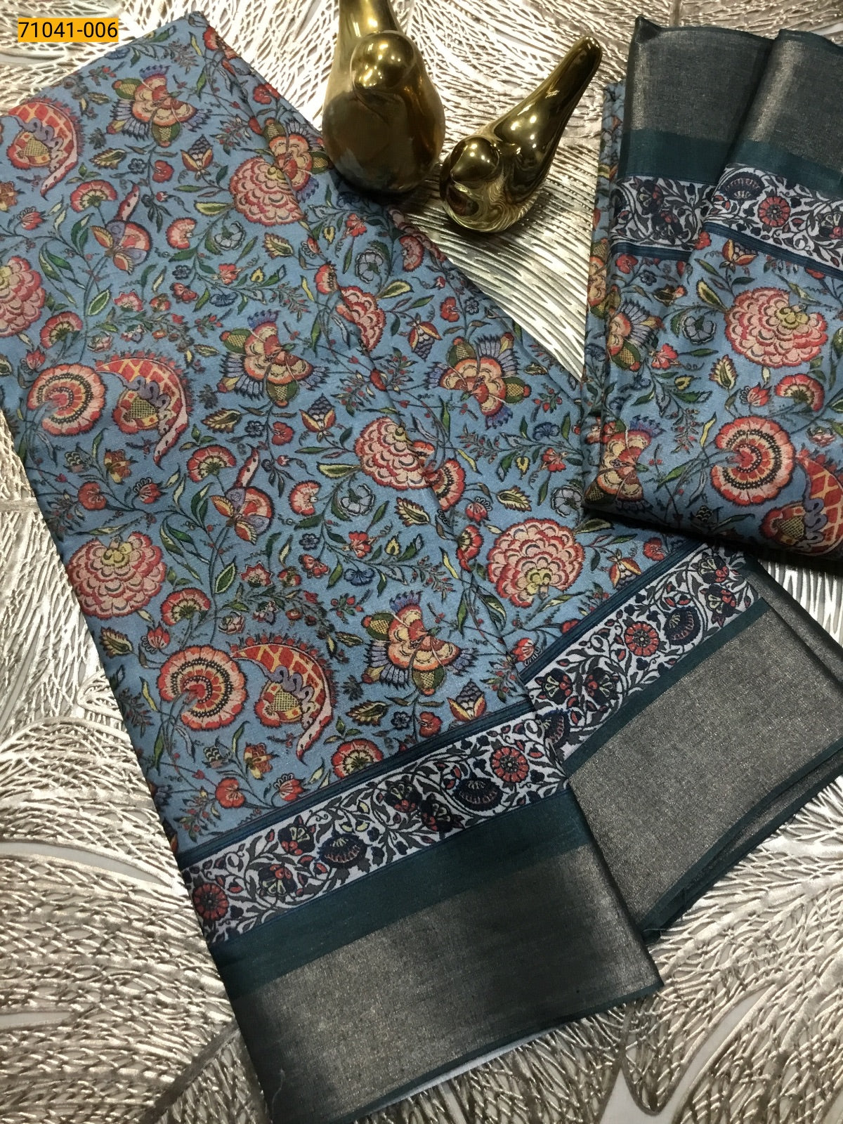 Mulmul Linen Silk saree