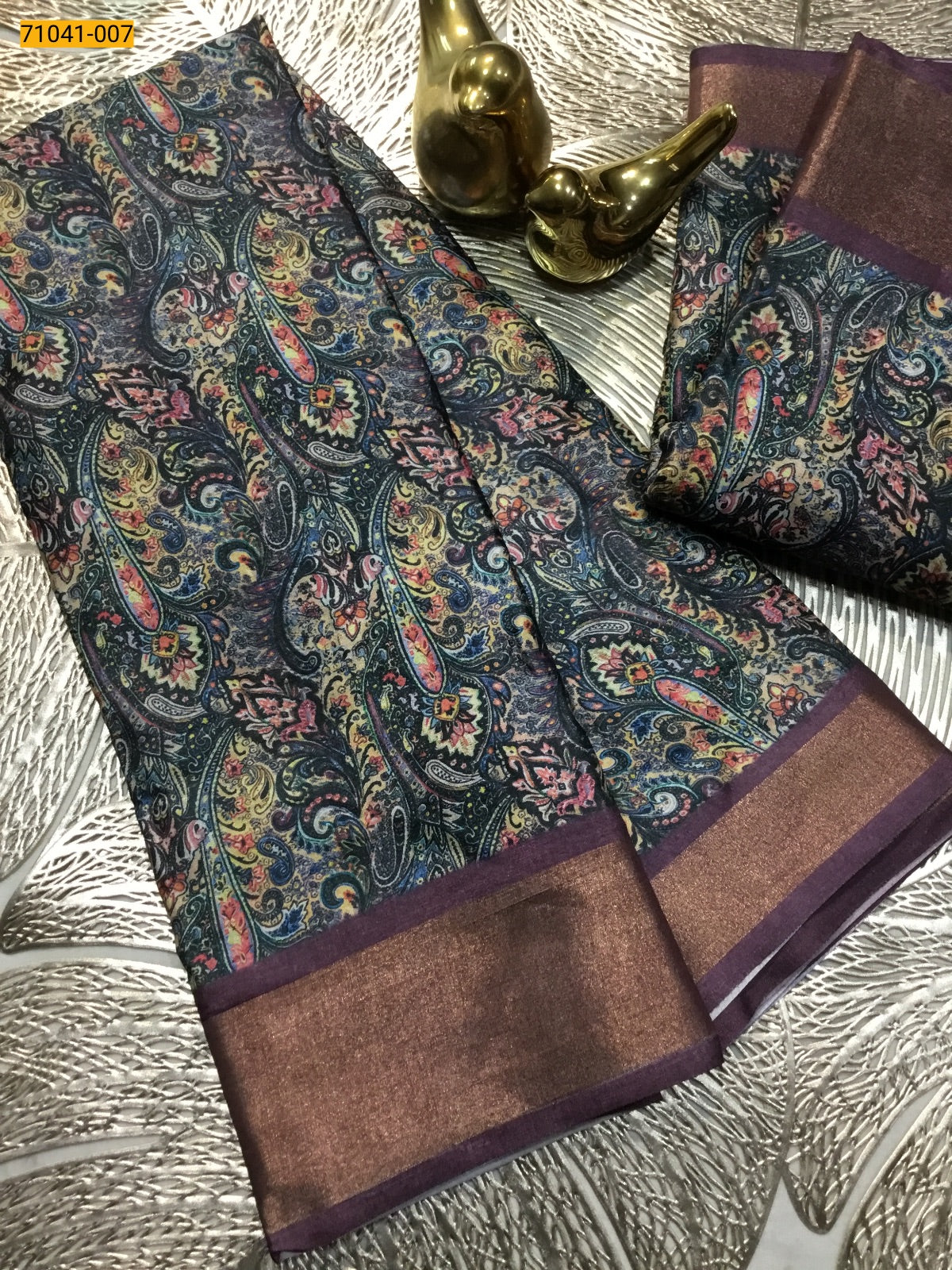 Mulmul Linen Silk saree