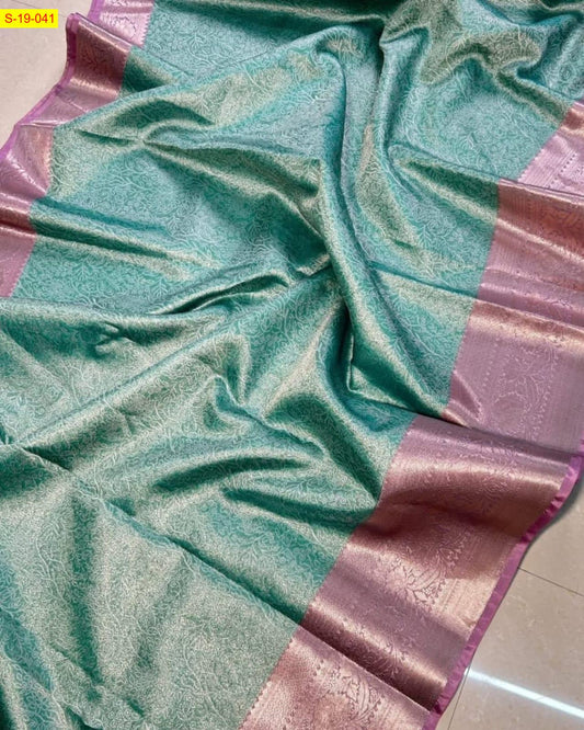 Katan Banaras tissue silk sarees