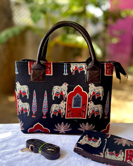 Tim Tim hand bag cum sling Bag