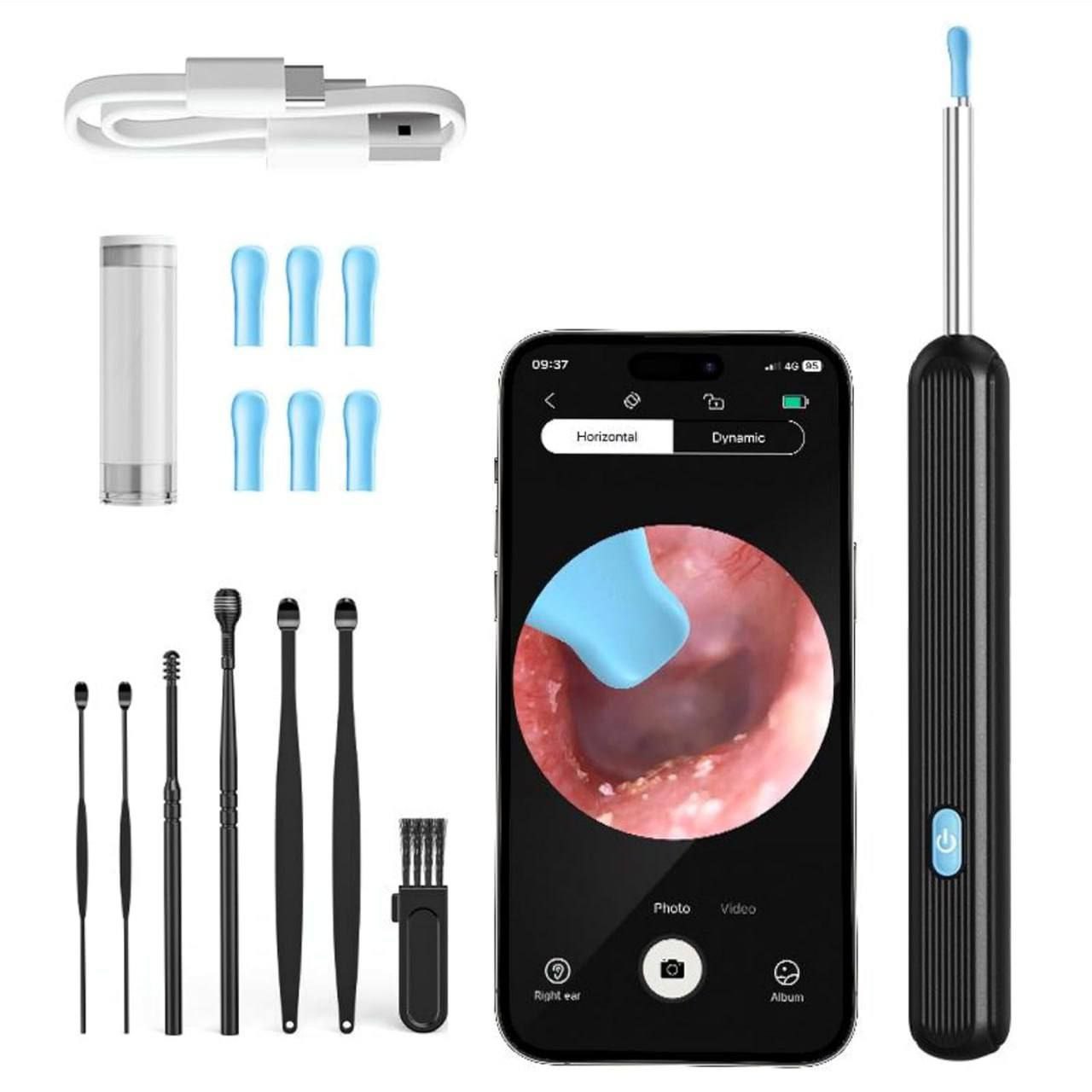 Earwax Cleaner With Camera | LED Flashlight Earwax Cleaner