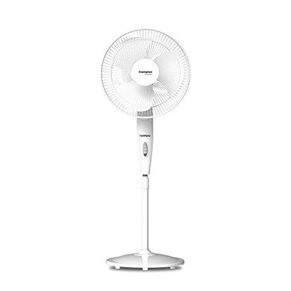 Crompton HighSpeed Torpedo 400 mm Pedestal Fan (Black)