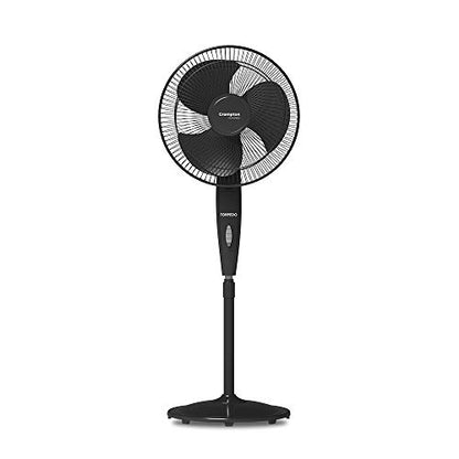 Crompton HighSpeed Torpedo 400 mm Pedestal Fan (Black)
