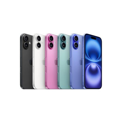 iPhone Plus 16 256 GB: 5G Mobile Phone with Camera Control, A18 Chip and a Big Boost in Battery Life. Works with AirPods; Teal