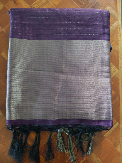 Janaki.universe-Semi Jute Saree