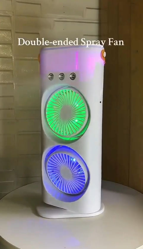 4000mAh Double Ended Spray Fan, Cold Air Fan, 2025 New 3 Gears
