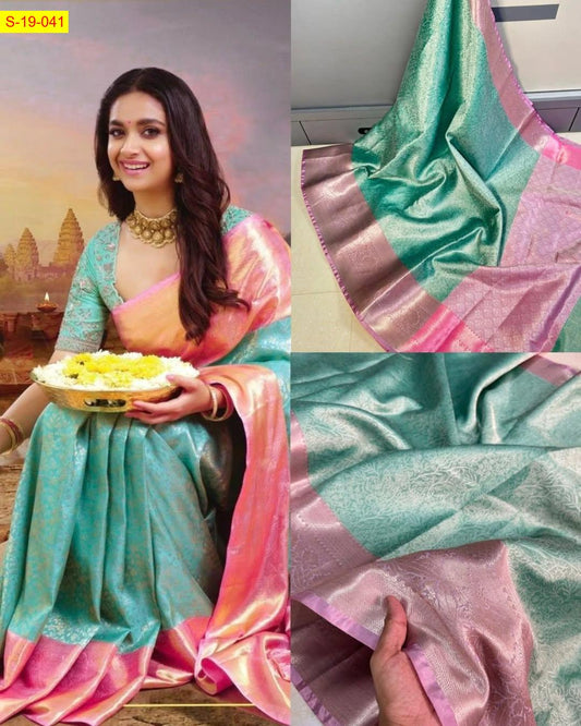 Katan Banaras tissue silk sarees