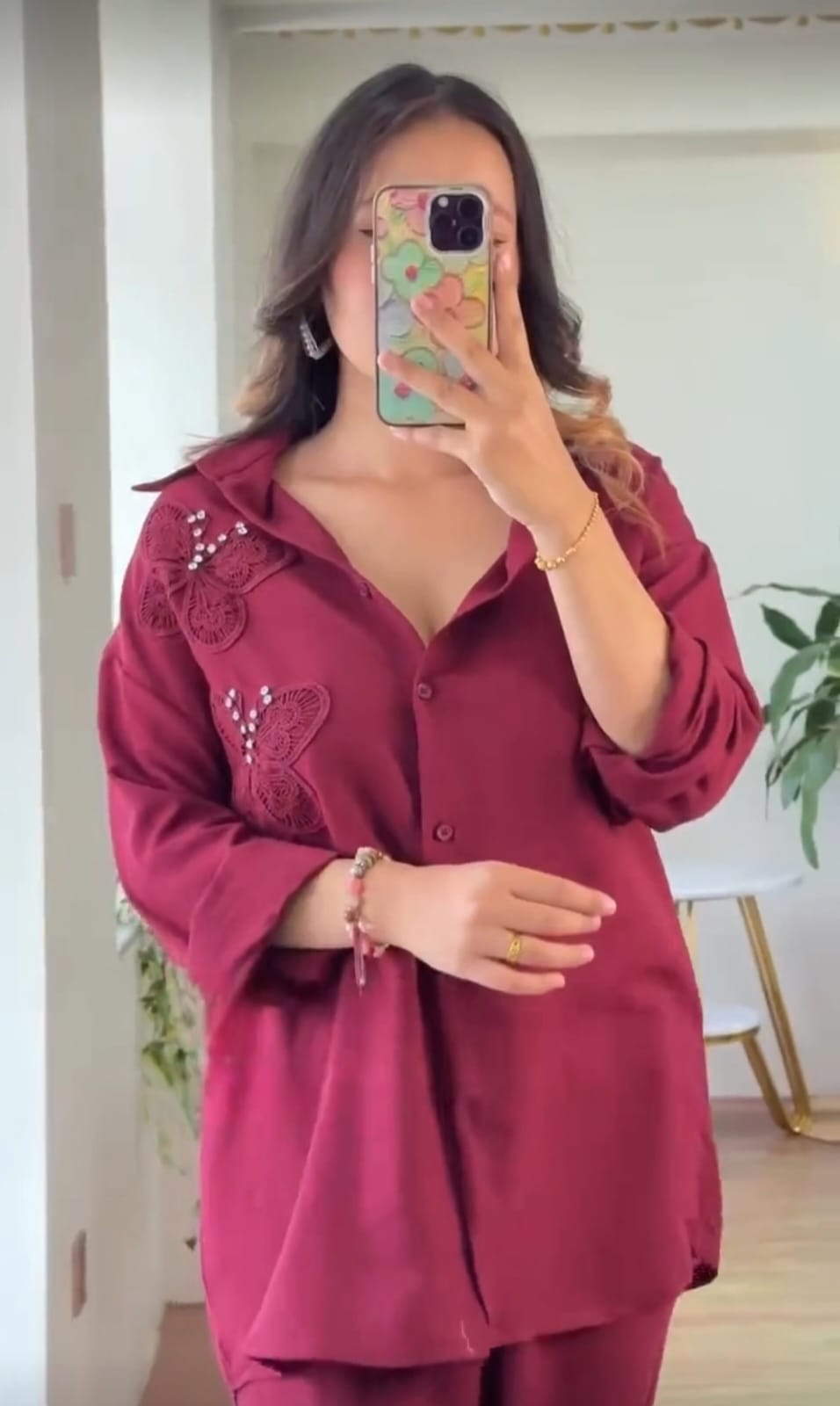 Rihana Luxury 2 Pc Coord Set