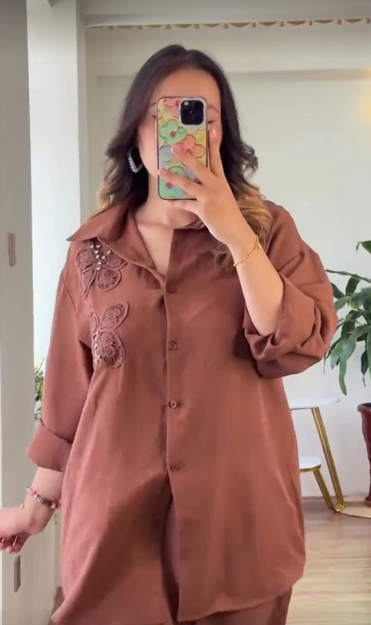 Rihana Luxury 2 Pc Coord Set