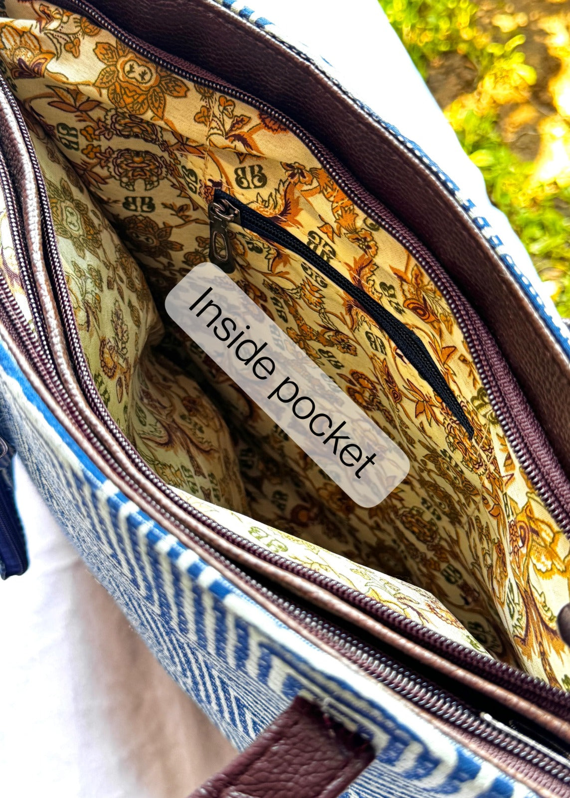 Ikkat Tote Bag