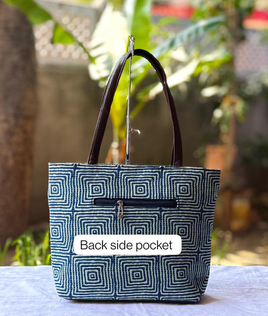 Ikkat Tote Bag