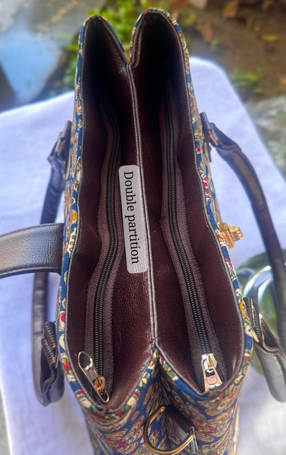 Python Tote cum sling Bag