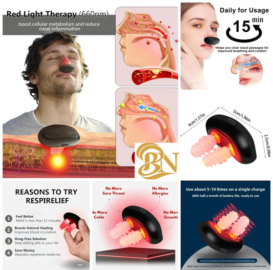 Red Light Therapy for Nose