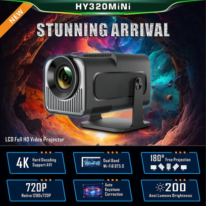 4K HY-320 super vision LED projector