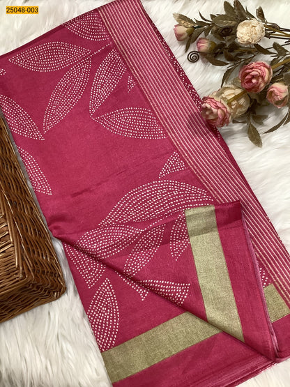 Crape Silk Saree