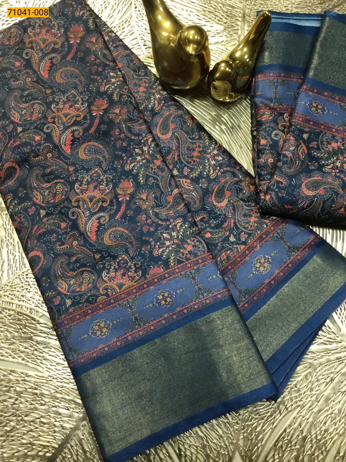 Mulmul Linen Silk saree