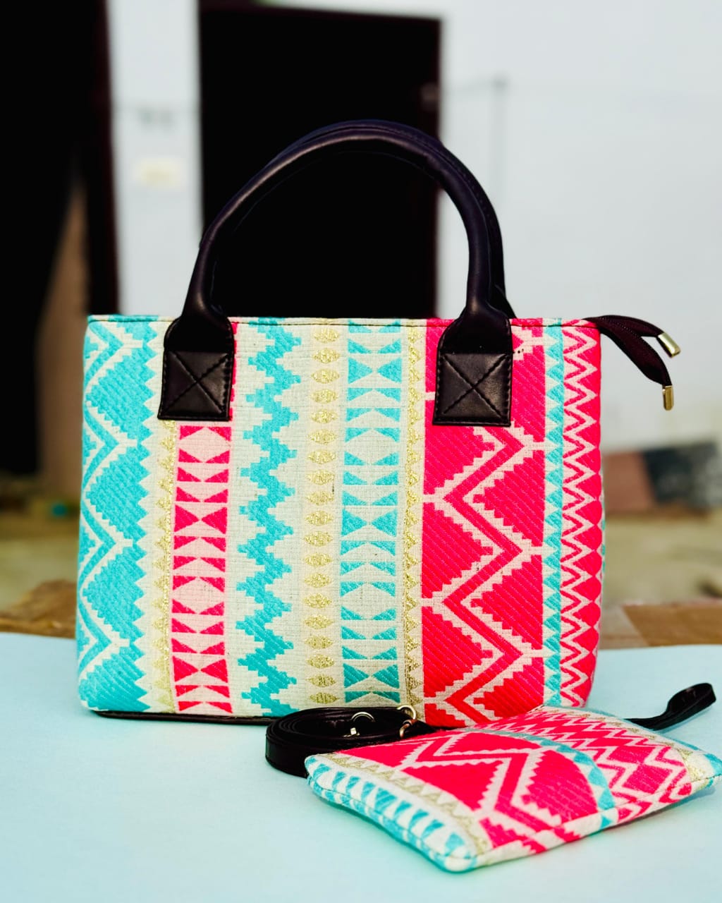 Tim Tim Handbag Cum Sling Bag