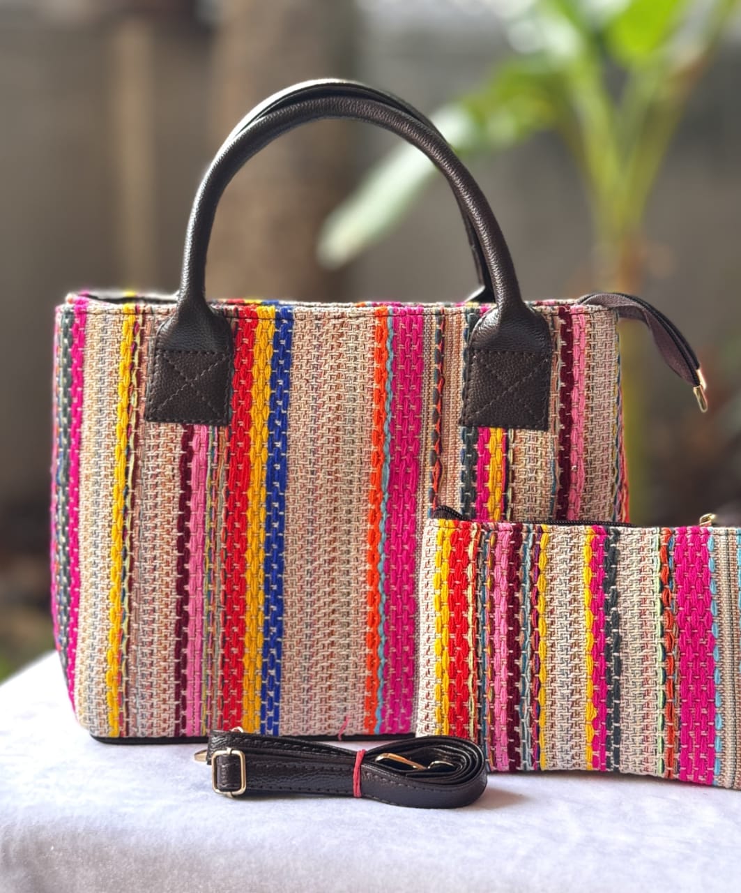 Tim Tim Handbag Cum Sling Bag
