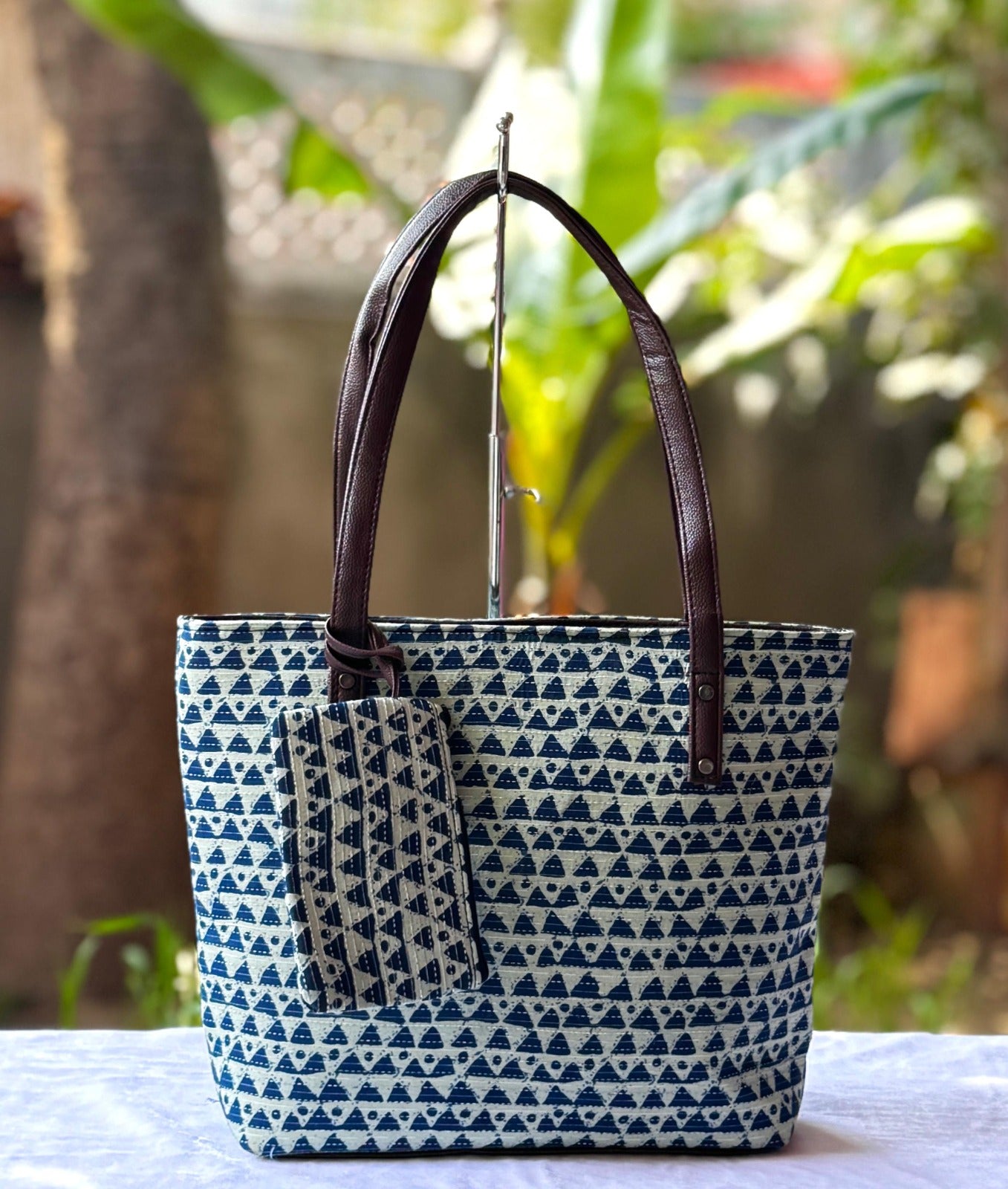Ikkat Tote Bag