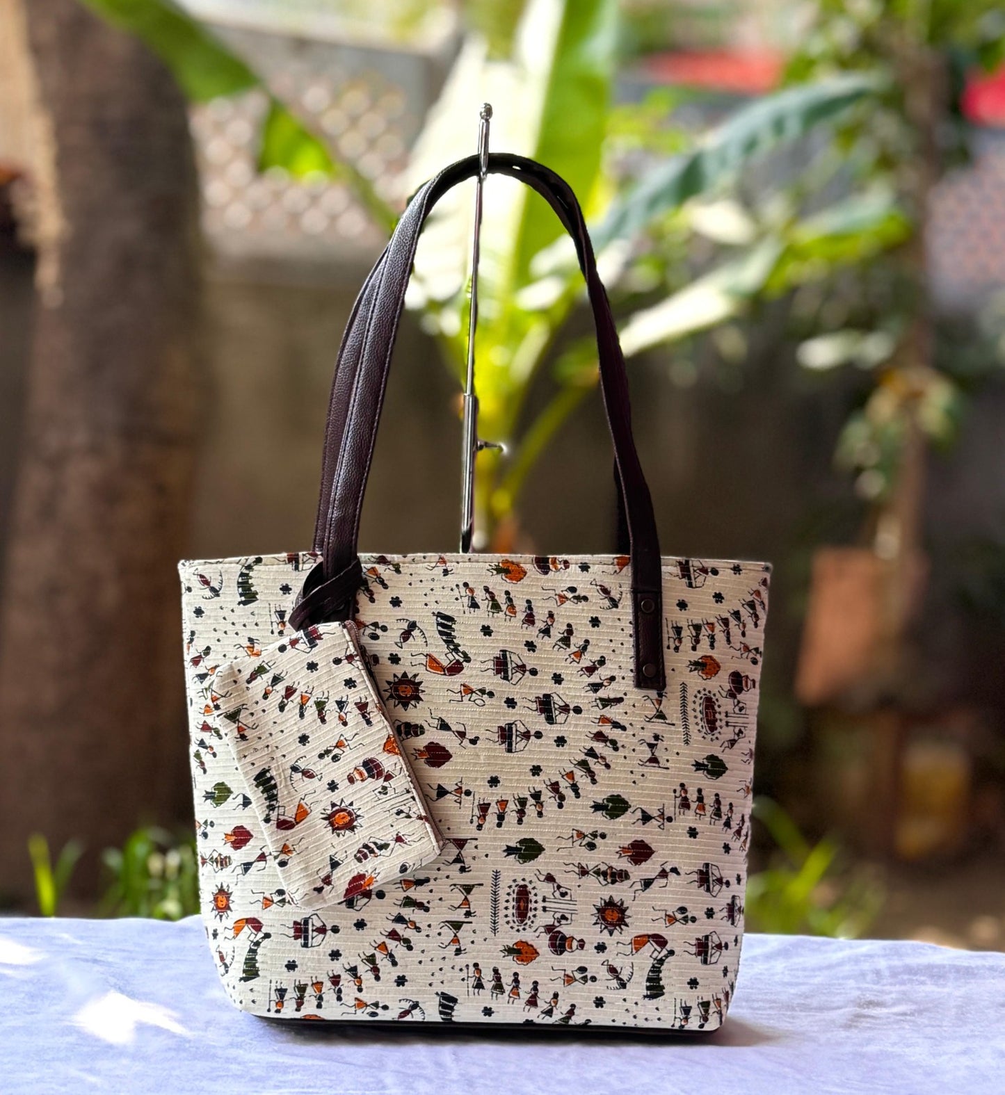Ikkat Tote Bag