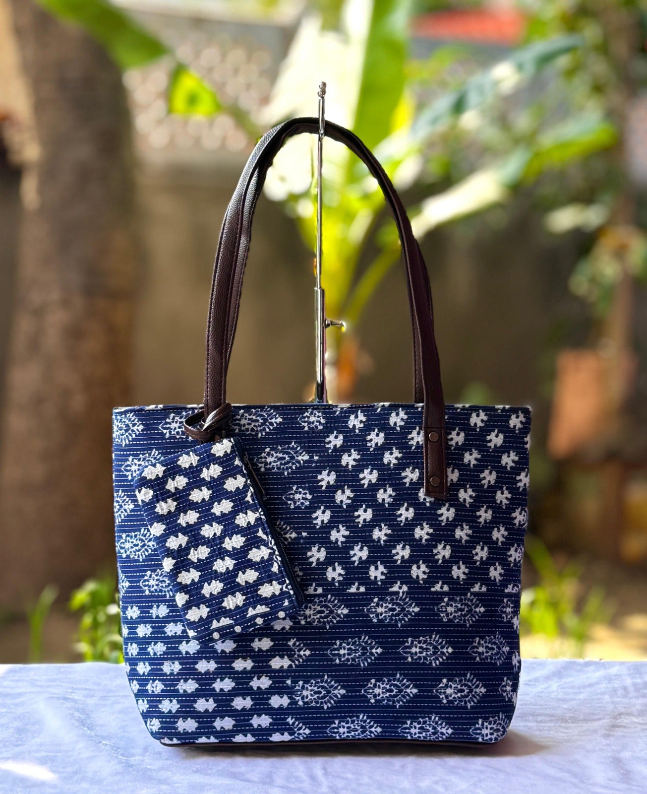 Ikkat Tote Bag