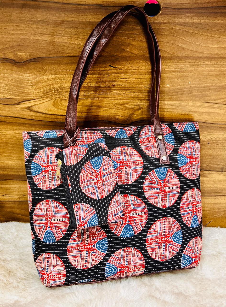 Ikkat Tote Bag