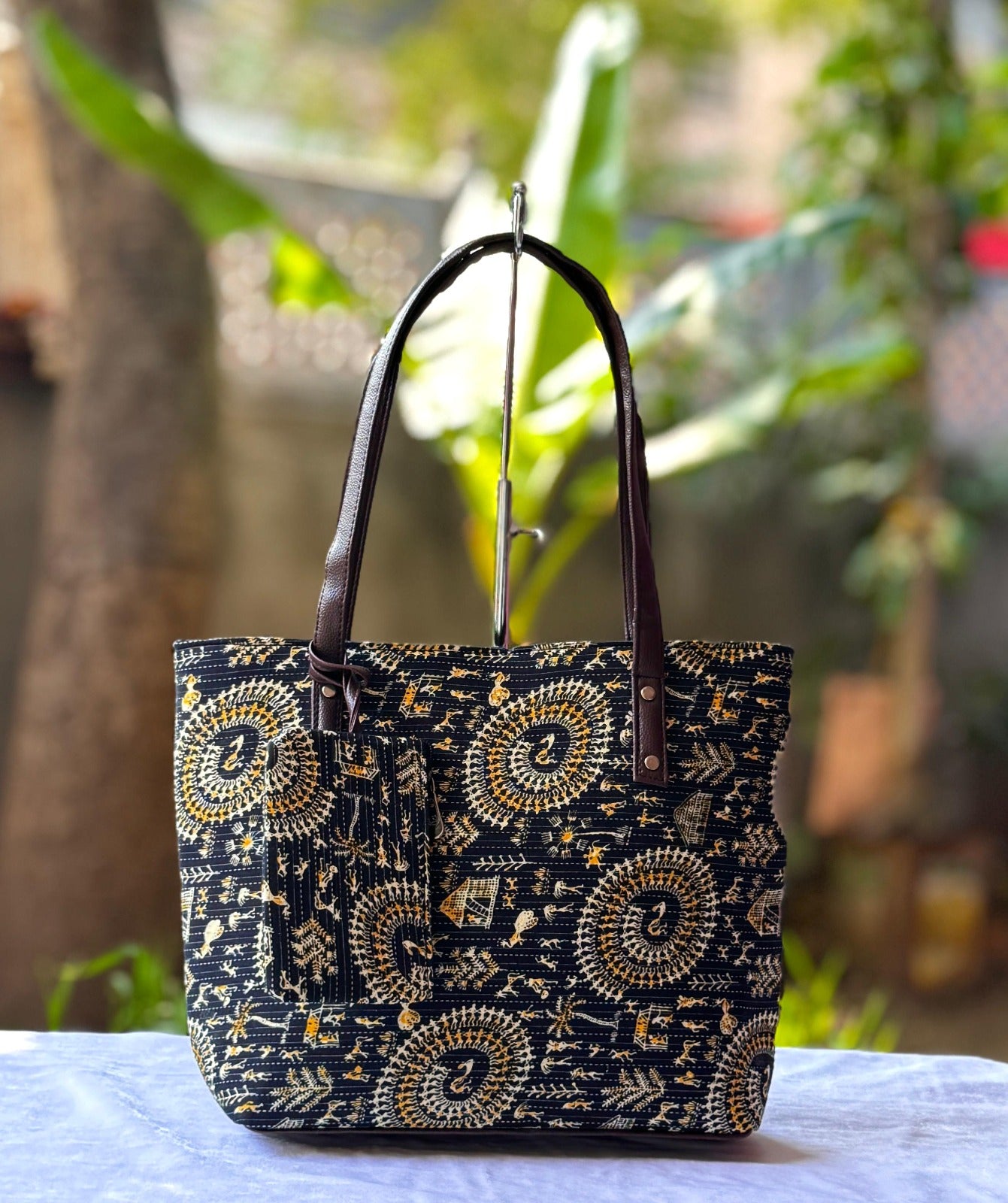 Ikkat Tote Bag