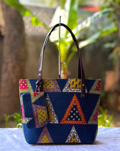Ikkat Tote Bag
