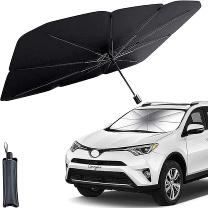 Car Sunset Umbrella