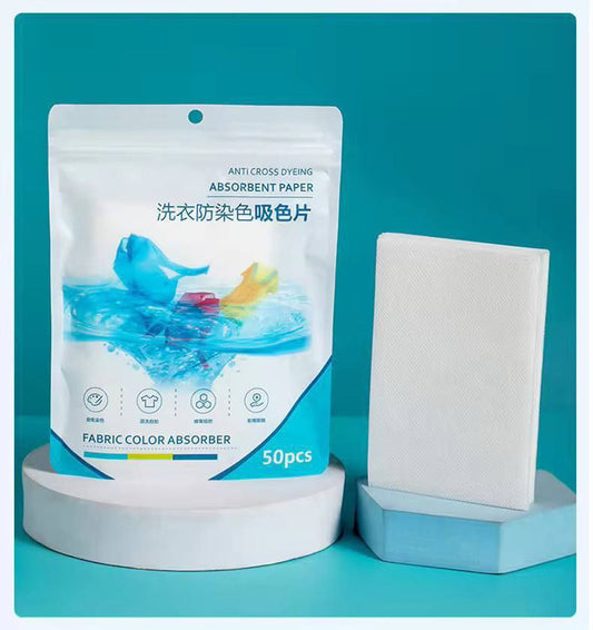 Fabric Color Absorb Paper | Fabric Clothes Color Absorb Paper for Washing Machine
