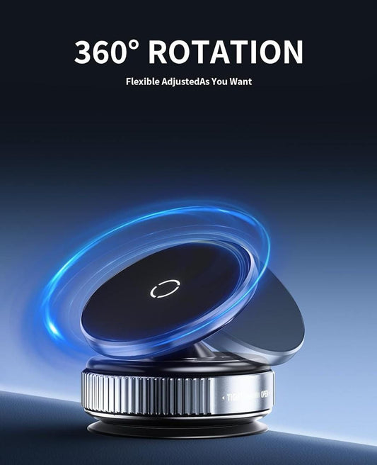 Vacuum Magnetic Phone Holder Stand | Vaccum Suction Magnetic Bracket