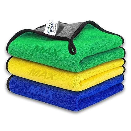 pack of 4 ,Car Accessices Cleaning 800 GSM Microfiber Towel