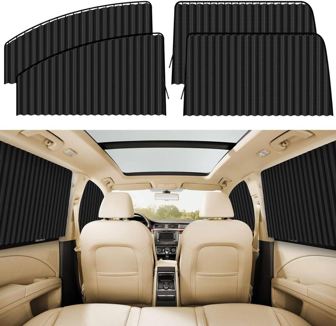 Car Curtain - 4 Pcs Set