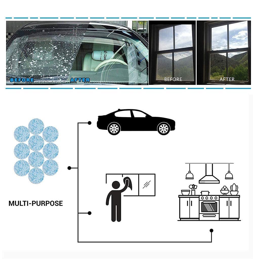 Car Glass Cleaner Tablet