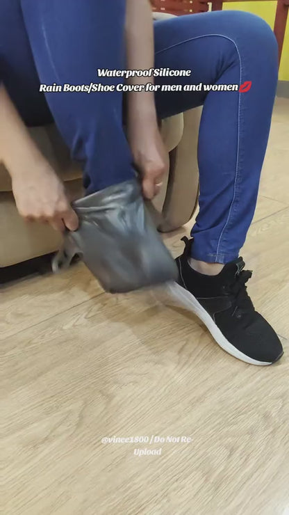 Silicone Shoe Cover | Waterproof Double Breasted Layer Cover