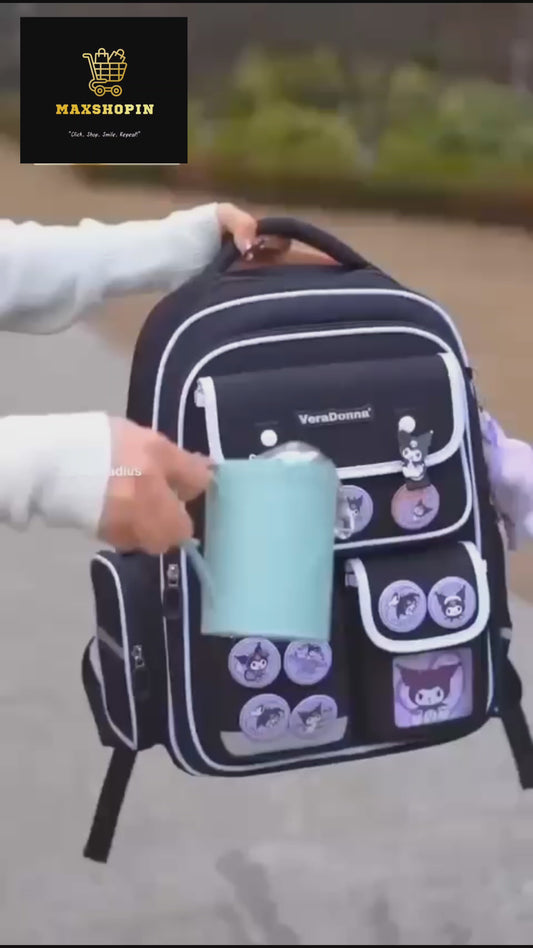 Kids School Bag for Students - Different Random Character School Bag for Girls