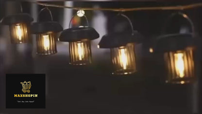 Hanging Outdoor Solar Lantern, Waterproof &amp; Easy to Install